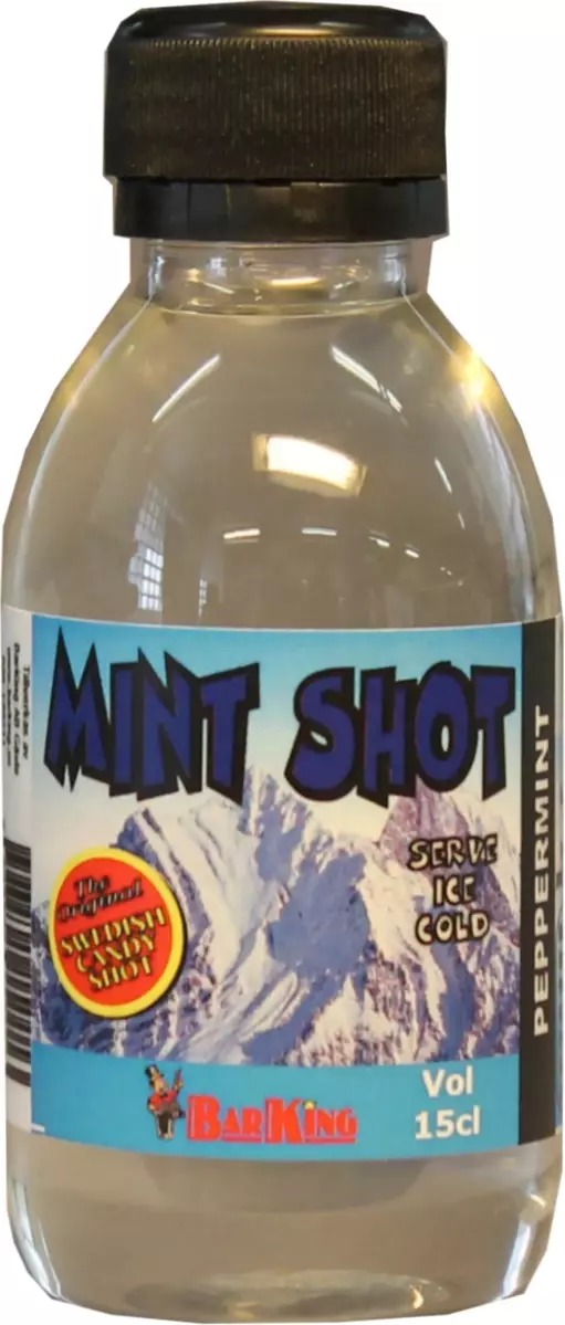 Mint Shot 15cl BarKing Shots & Drinkspec Shots & Drinkspecialisten